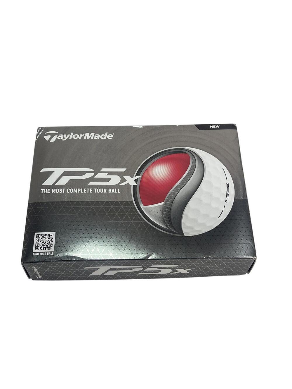 TaylorMade TP5x Golf Balls 12 Pack White Tour Preferred Urethane New 2024